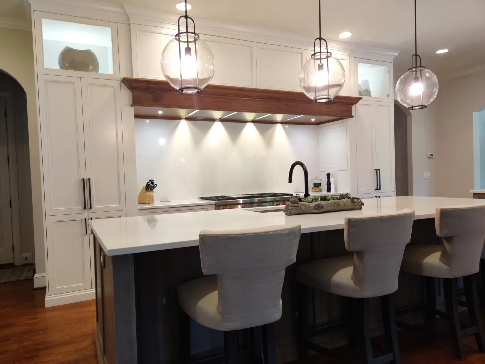 Timeless Alabaster and Walnut by Kitchen & Bath Designs By Leah LLC - Photo 96