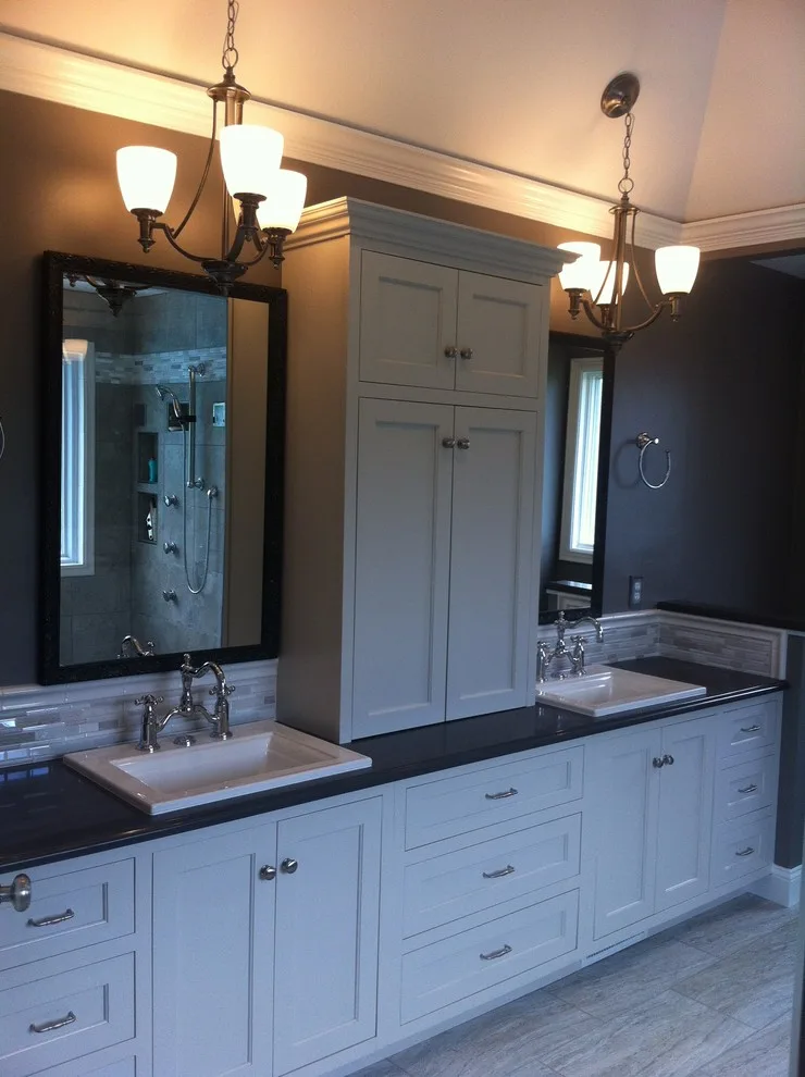 Timeless Grey Master Bathroom by Life-Style Design, LLC - Photo 3