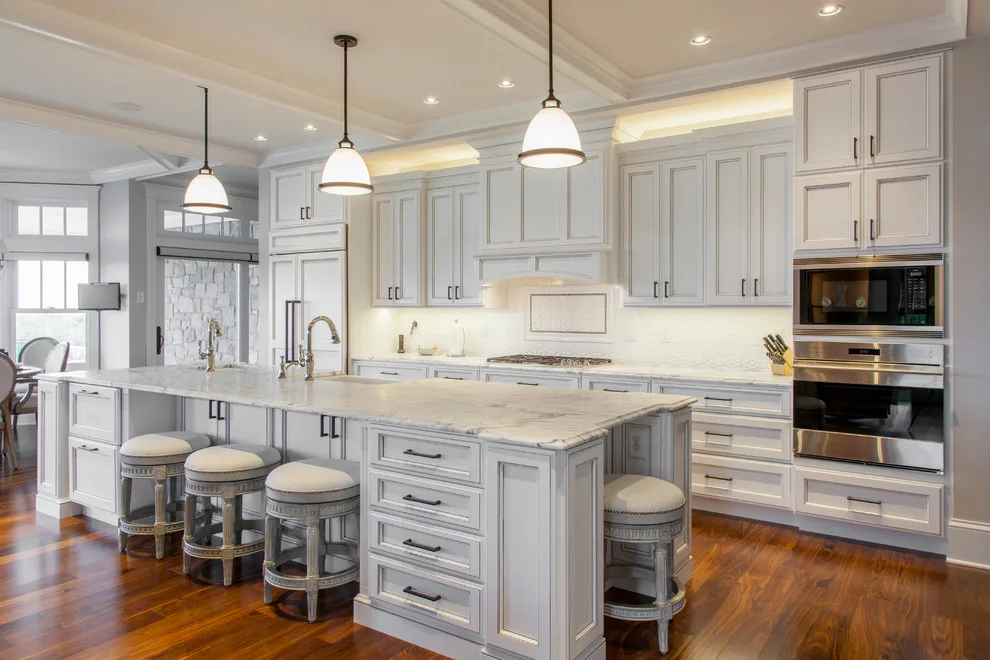Crystal Lake Elegant White Kitchen by Chris Van Genechten - Kitchen & Bath Design - Photo 3