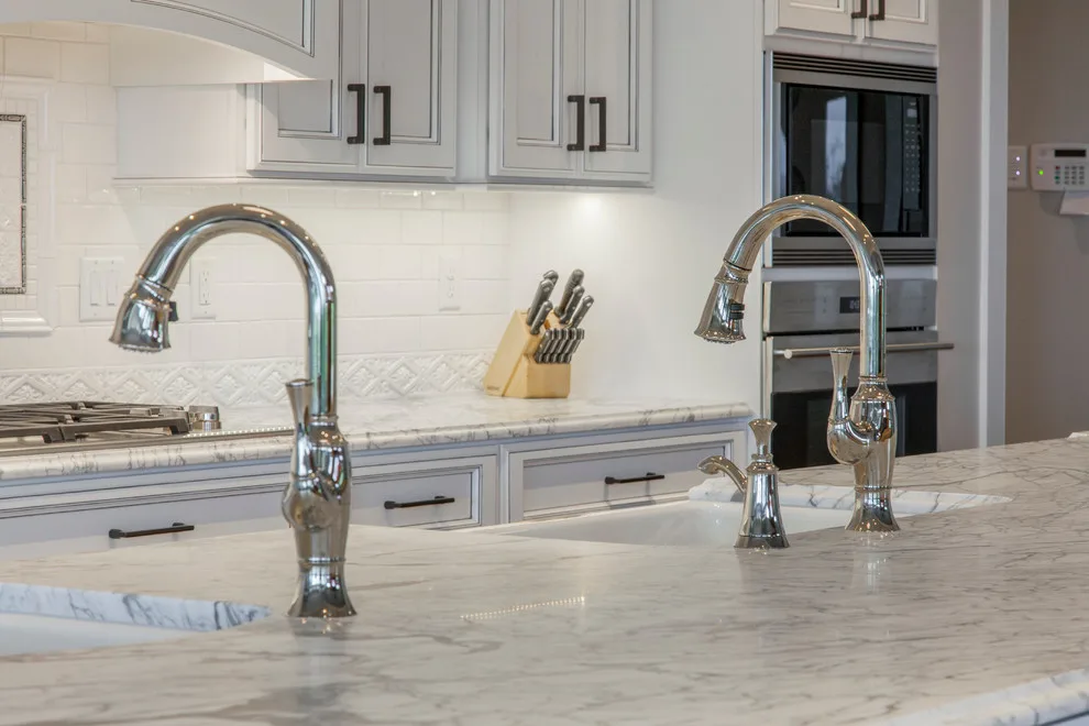 Crystal Lake Elegant White Kitchen by Chris Van Genechten - Kitchen & Bath Design - Photo 5