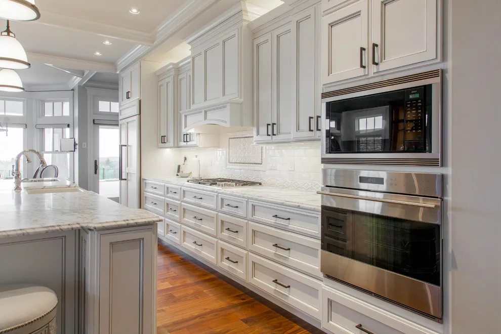 Crystal Lake Elegant White Kitchen by Chris Van Genechten - Kitchen & Bath Design - Photo 8