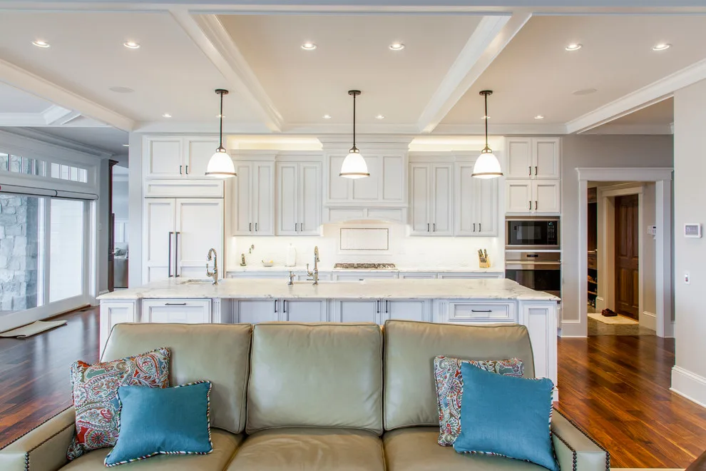 Crystal Lake Elegant White Kitchen by Chris Van Genechten - Kitchen & Bath Design - Photo 2