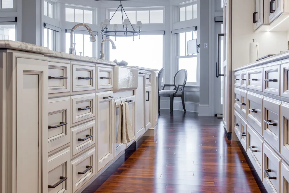Crystal Lake Elegant White Kitchen by Chris Van Genechten - Kitchen & Bath Design - Photo 7