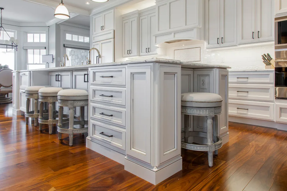 Crystal Lake Elegant White Kitchen by Chris Van Genechten - Kitchen & Bath Design - Photo 4