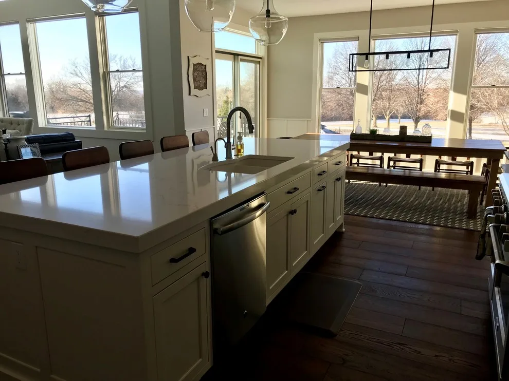 Timeless White Kitchen by Woodharbor Design Showroom - Photo 6