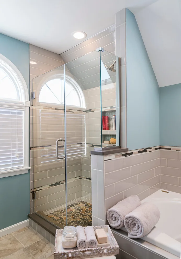 Nature-Inspired Master Bathroom by Excel Remodeling - Photo 3