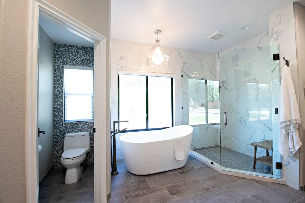 Beach-Themed Bathroom by La Costa Cabinets & Design - Photo 8