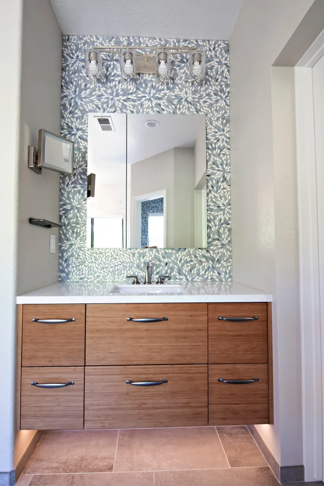 Beach-Themed Bathroom by La Costa Cabinets & Design - Photo 5