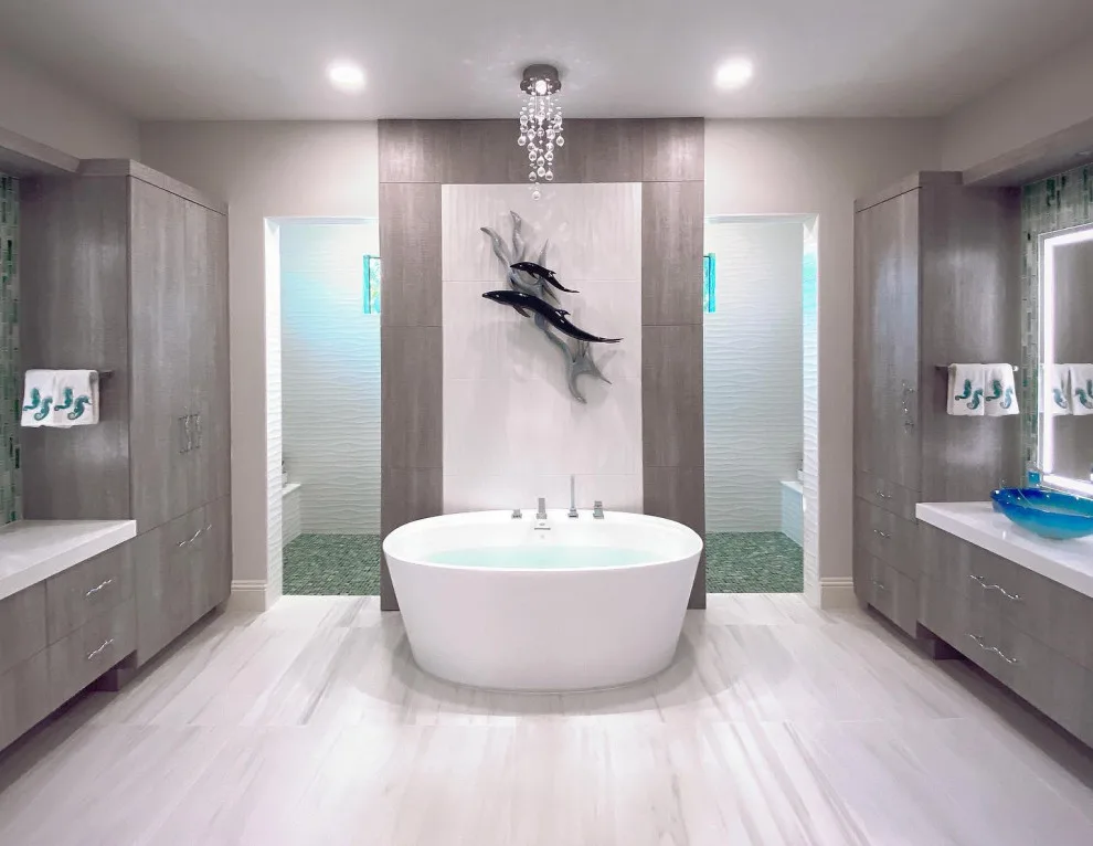 Seaside Primary Bathroom by DaVinci Kitchens, Bath, & Cabinetry - Photo 2