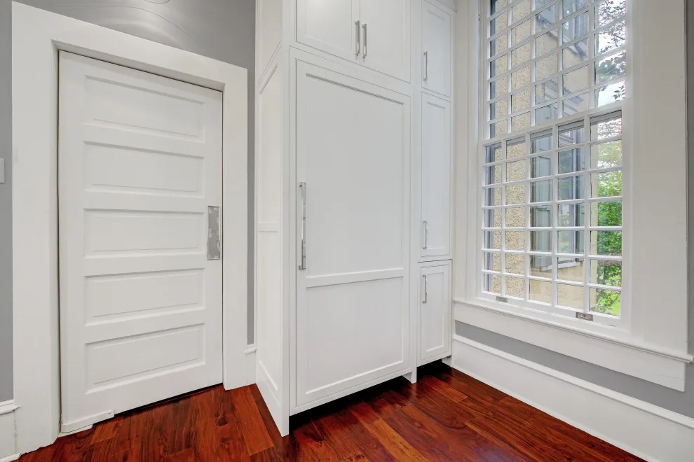 Beaded Inset Kitchen with Coffered Ceiling in Brighton by Main Line Kitchen Design - Photo 30