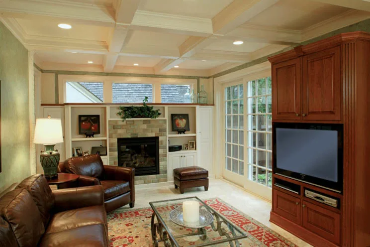 Coffered Living Area by Crystal Kitchen + Bath - Photo 2