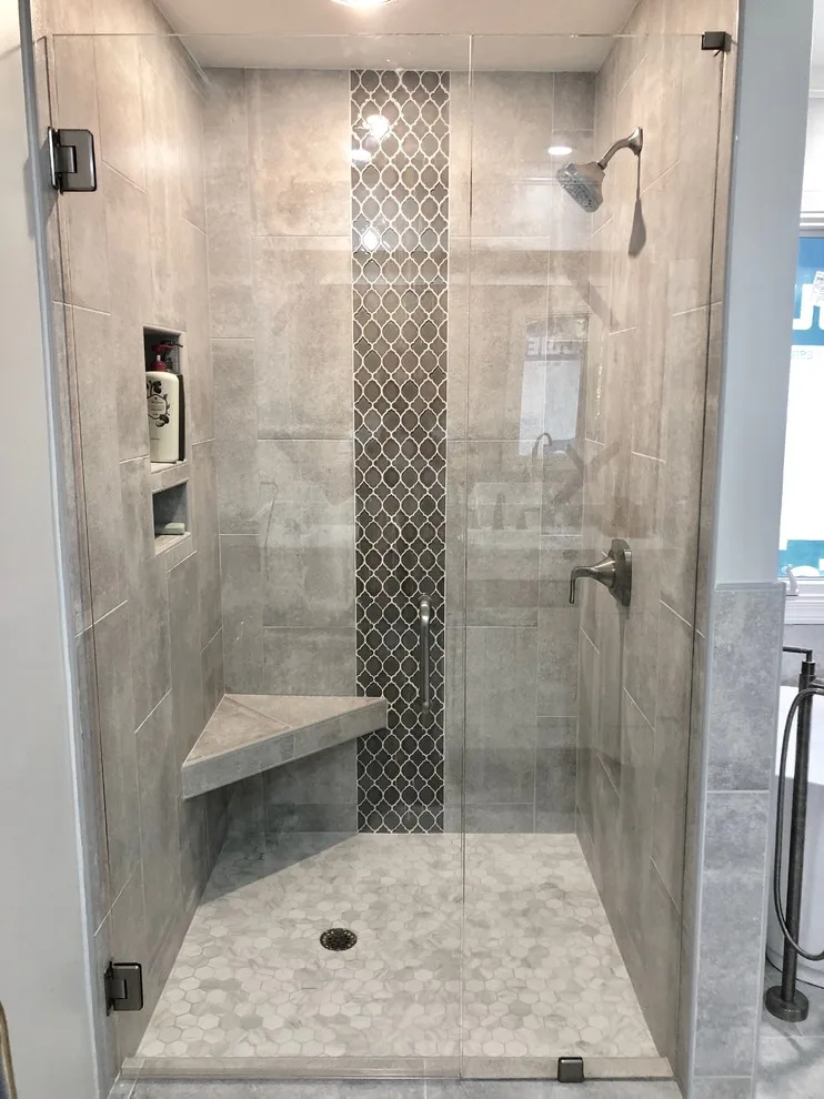 Colonial Master Bathroom Renovation by Interiors By Abraham - Photo 7