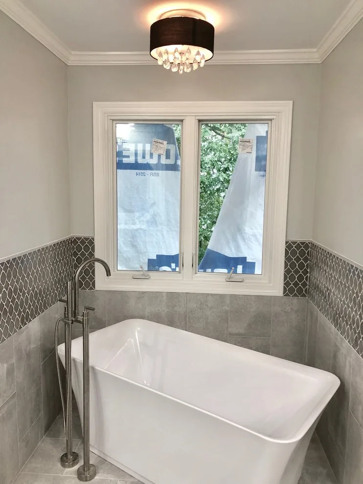Colonial Master Bathroom Renovation by Interiors By Abraham - Photo 3