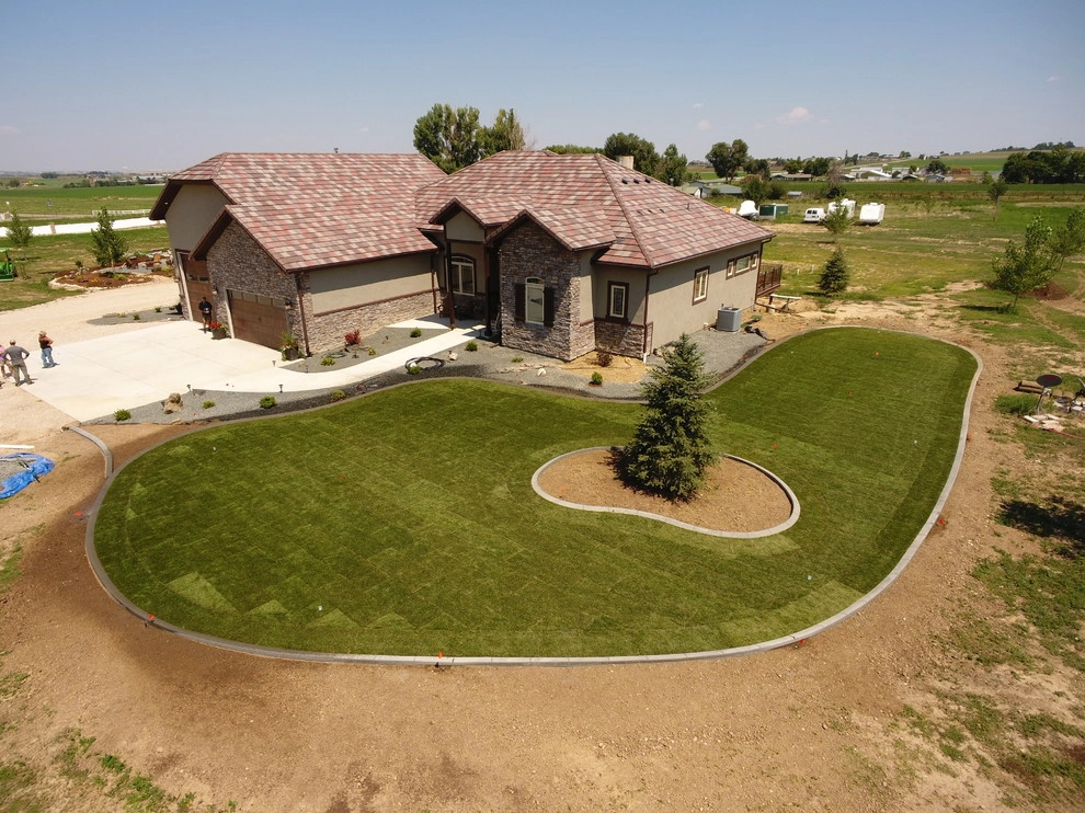 Residential Installation by Turf Master Sod Farms - Photo 3