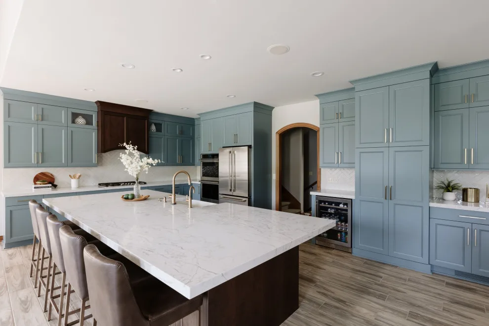 Vibrant Kitchen and Bathroom Renovation by CKF Co. - Photo 21