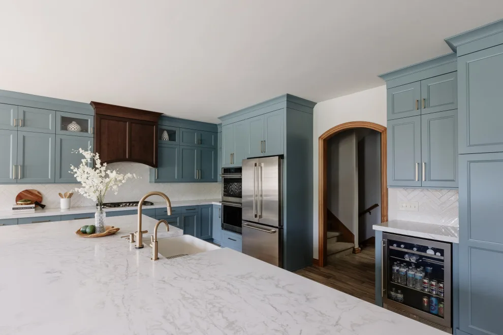 Vibrant Kitchen and Bathroom Renovation by CKF Co. - Photo 13