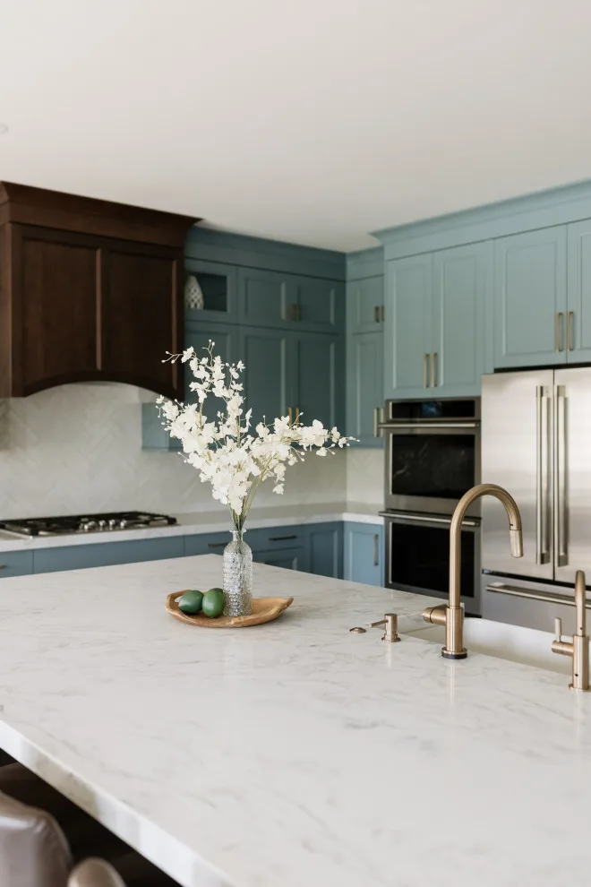Vibrant Kitchen and Bathroom Renovation by CKF Co. - Photo 11