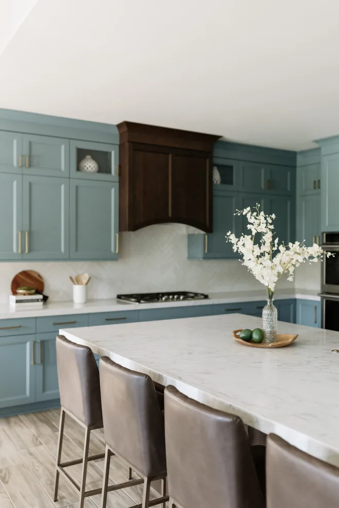 Vibrant Kitchen and Bathroom Renovation by CKF Co. - Photo 2