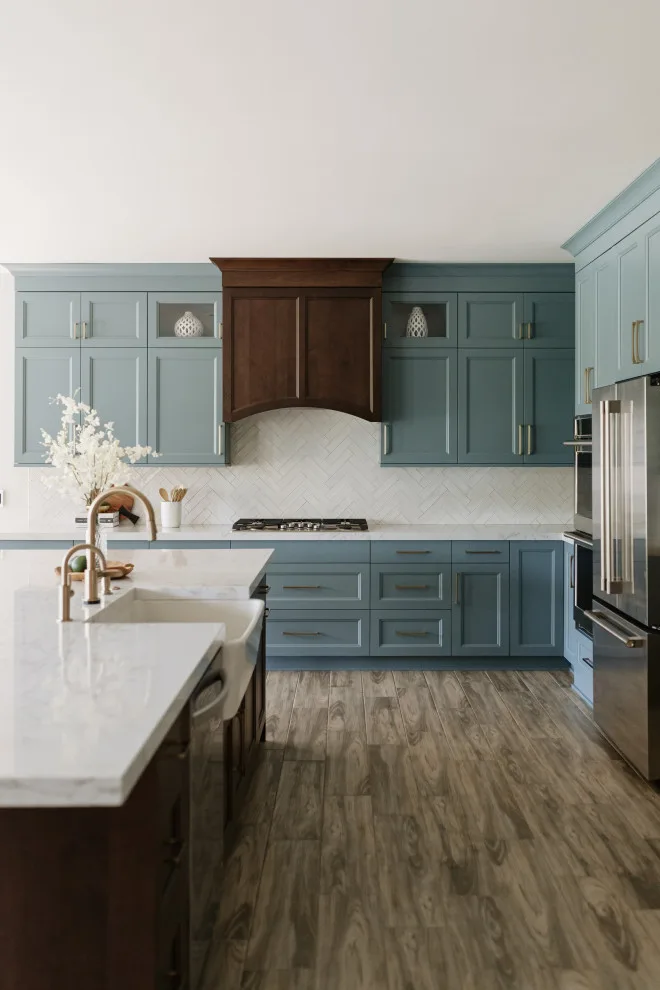 Vibrant Kitchen and Bathroom Renovation by CKF Co. - Photo 5