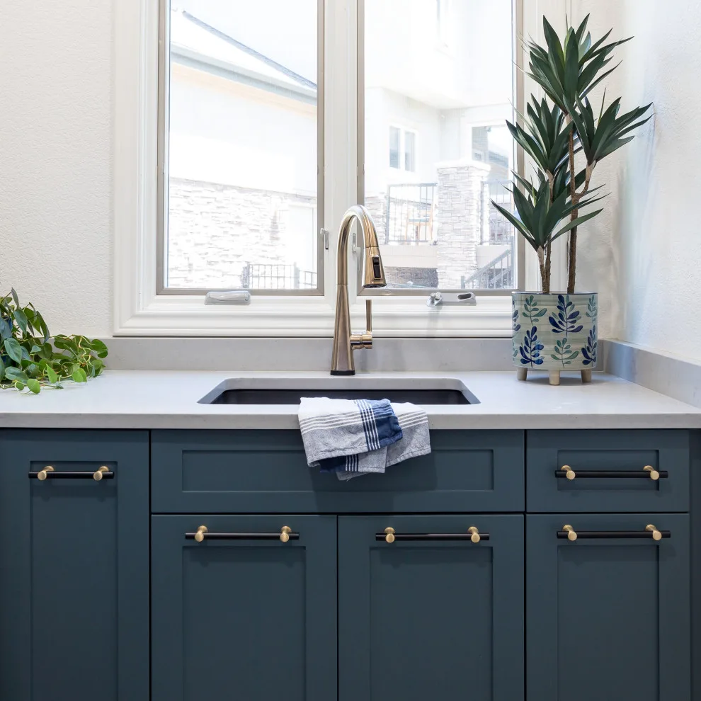 Vibrant Laundry Space by Signature Designs Kitchen | Bath | Interiors - Photo 7