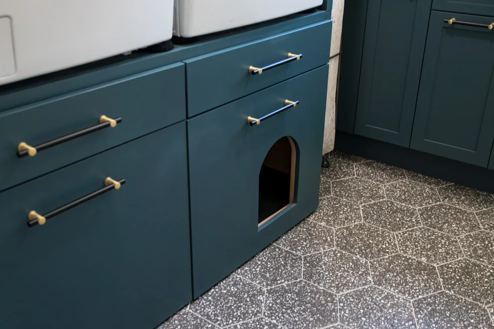 Vibrant Laundry Space by Signature Designs Kitchen | Bath | Interiors - Photo 9