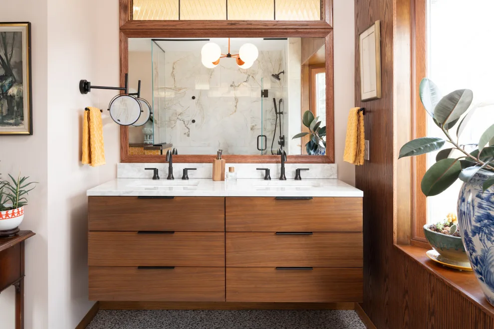Vibrant Mid-Century Bathroom Set by Tricia Hauser Tidemann - Photo 6