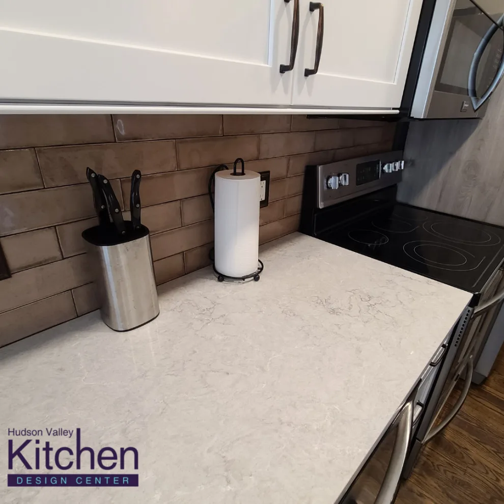 Minimalist Neutral Kitchen by Hudson Valley Kitchen Design Center - Photo 2