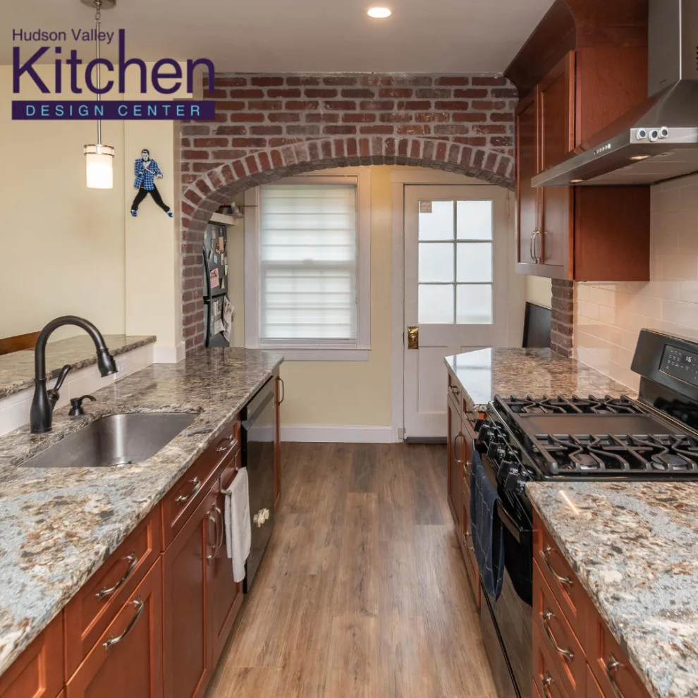 Half Bath in Condo Kitchen by Hudson Valley Kitchen Design Center - Photo 8