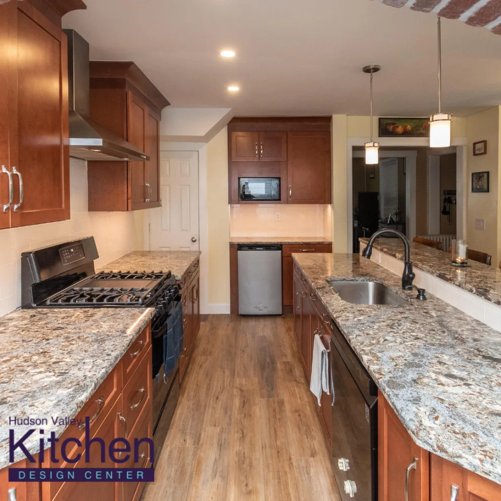 Half Bath in Condo Kitchen by Hudson Valley Kitchen Design Center - Photo 6