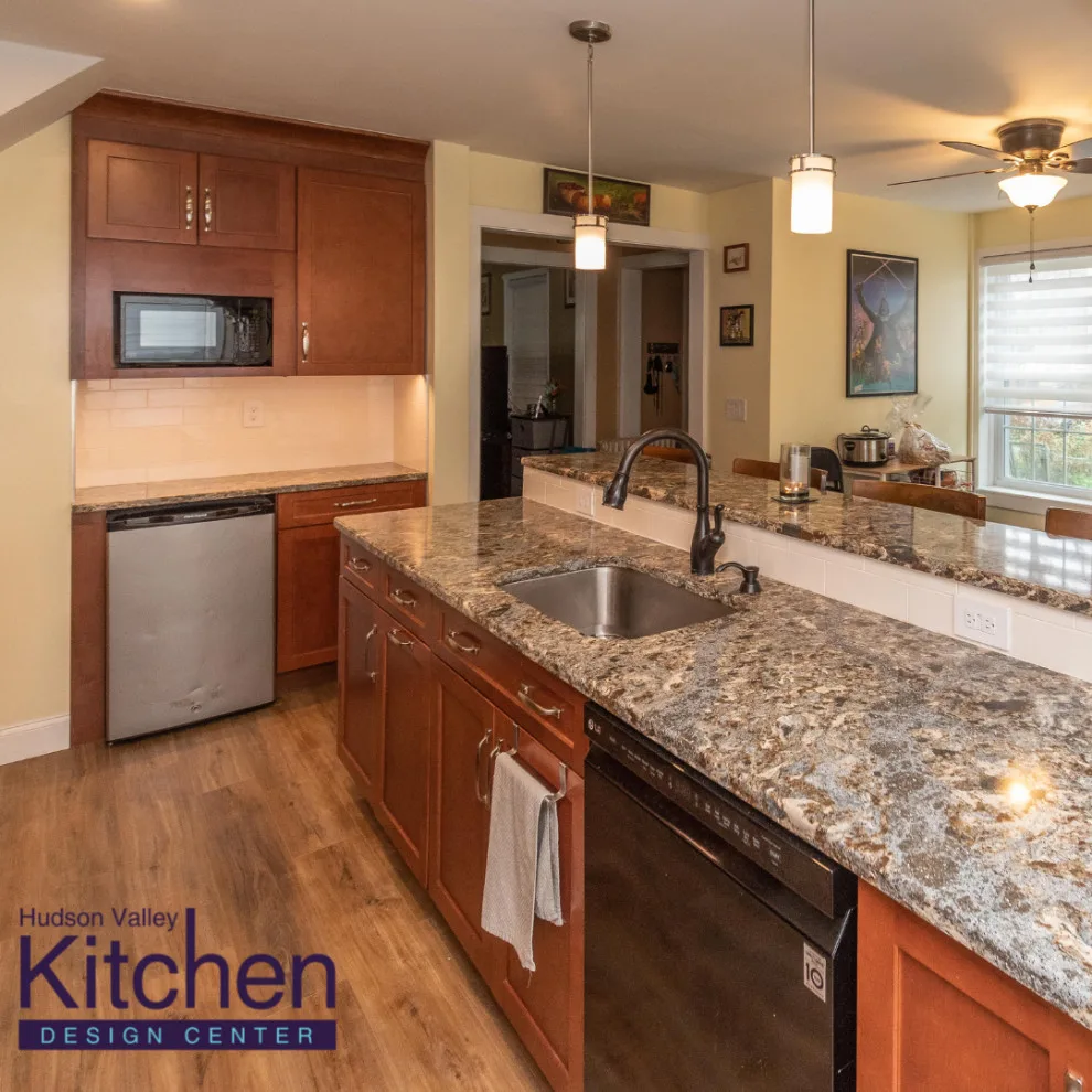 Half Bath in Condo Kitchen by Hudson Valley Kitchen Design Center - Photo 5