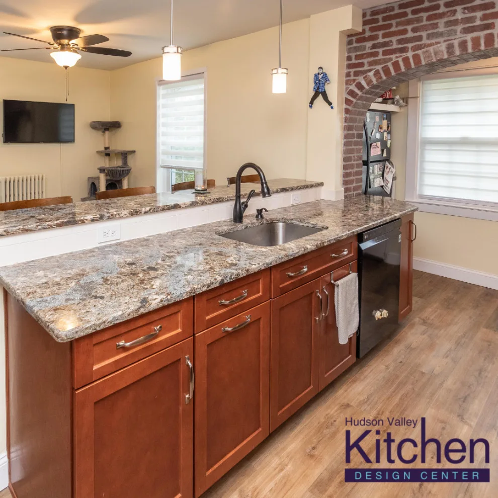 Half Bath in Condo Kitchen by Hudson Valley Kitchen Design Center - Photo 7