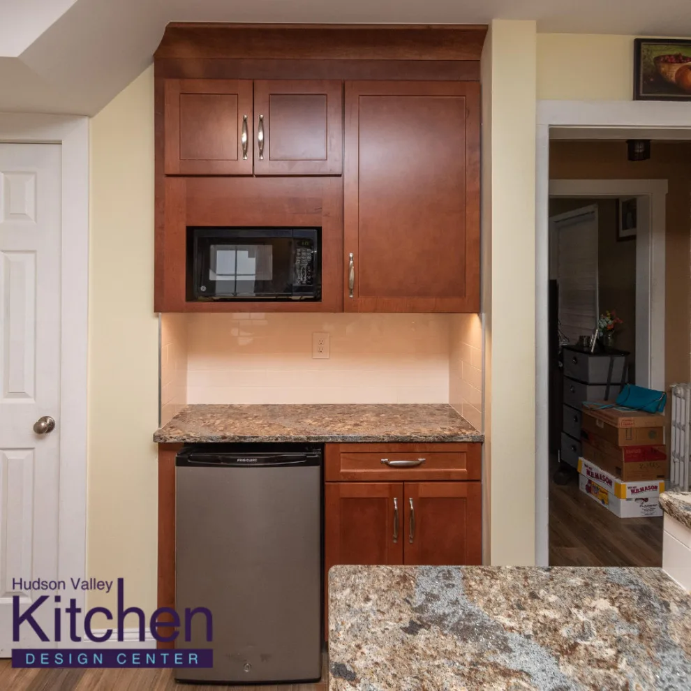 Half Bath in Condo Kitchen by Hudson Valley Kitchen Design Center - Photo 10