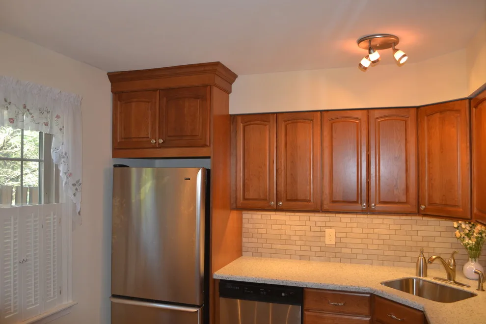 Elegant Small Kitchen in a Condominium by Chester County Kitchen & Bath - Photo 7