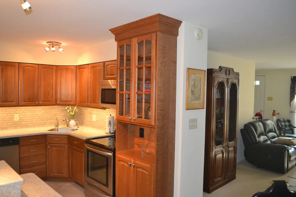 Elegant Small Kitchen in a Condominium by Chester County Kitchen & Bath - Photo 10