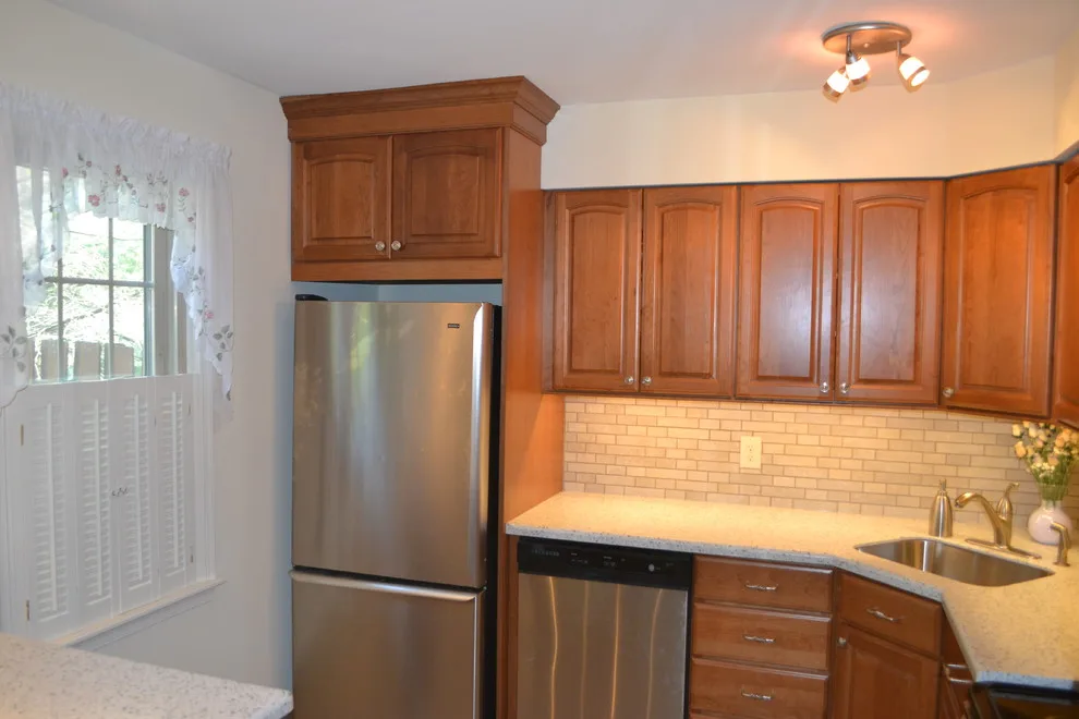Elegant Small Kitchen in a Condominium by Chester County Kitchen & Bath - Photo 9