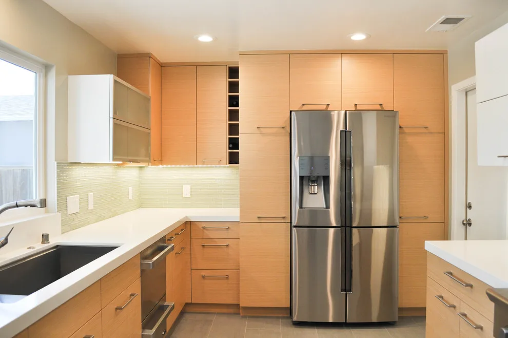 Connecticut Rif Contemporary White Oak Kitchen by Kitchen Inspiration Inc. - Photo 3