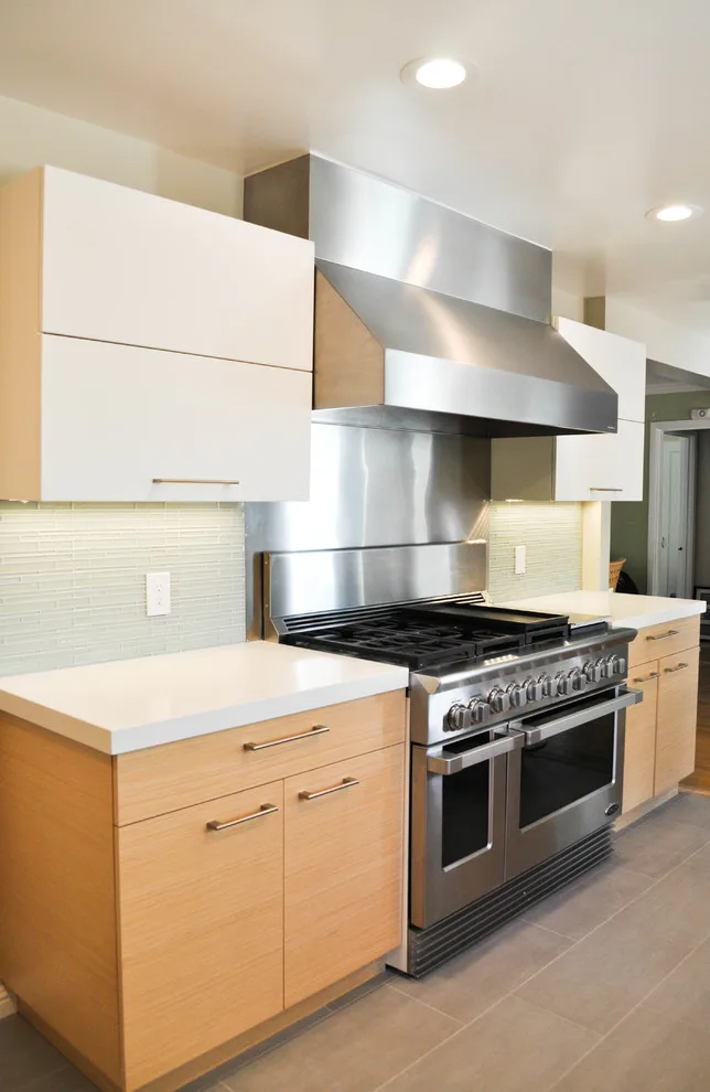 Connecticut Rif Contemporary White Oak Kitchen by Kitchen Inspiration Inc. - Photo 5