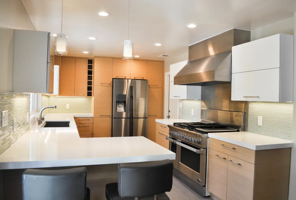 Connecticut Rif Contemporary White Oak Kitchen by Kitchen Inspiration Inc. - Photo 4