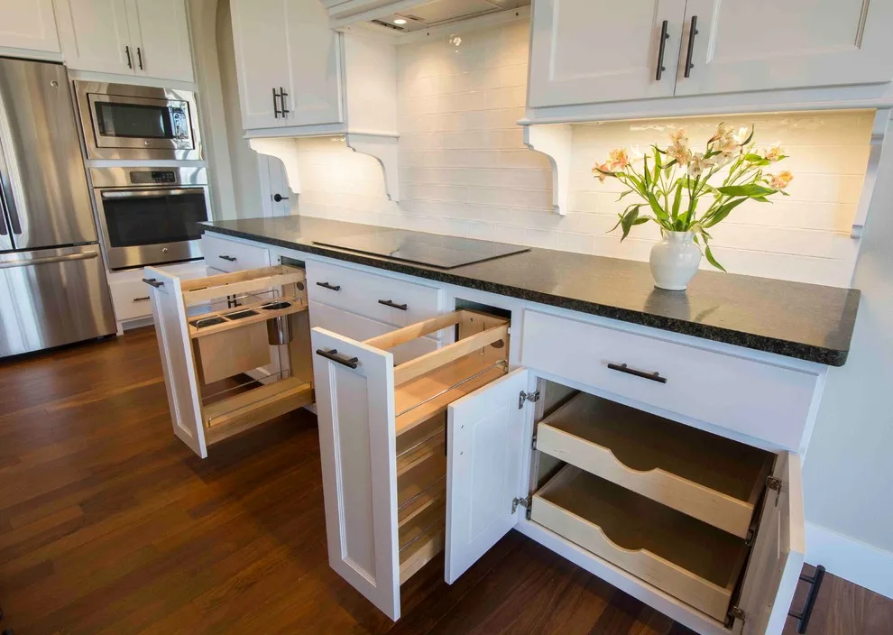 Transitional Kitchen at Conservancy Place by Traci Rauner Design - Photo 7