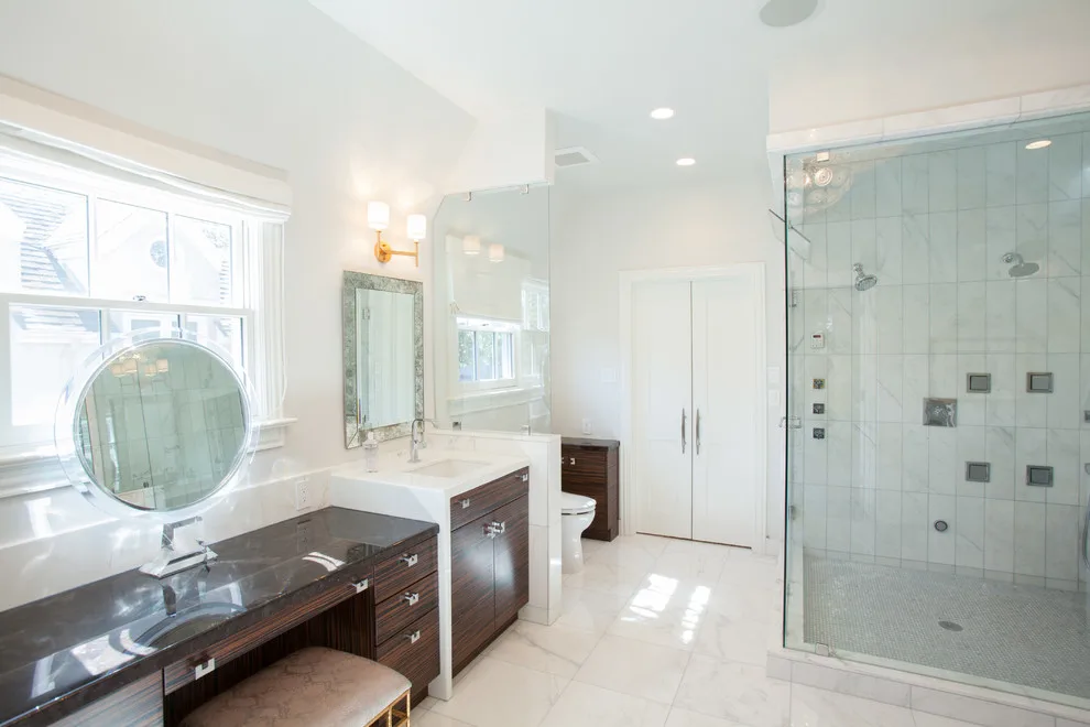 Modern Bathroom Crisp Whites by Kitchen & Bath Concepts - Photo 3