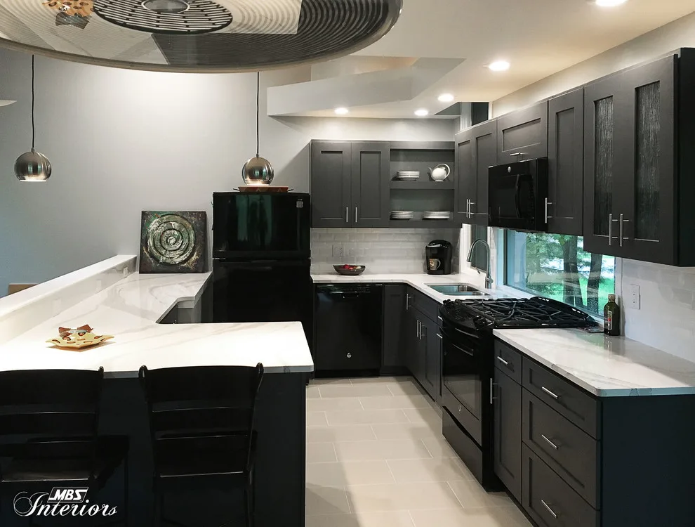 Modern Grey Kitchen by MBS Interiors - Photo 14