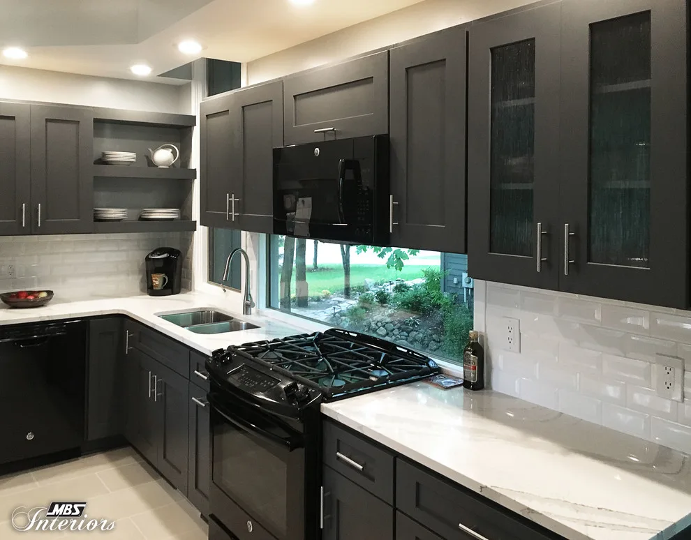 Modern Grey Kitchen by MBS Interiors - Photo 9