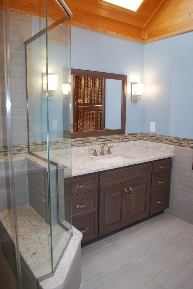 Modern Hudson Master Bathroom by Kitchen And Bath Etc. - Photo 4