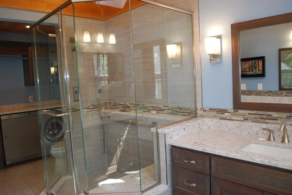 Modern Hudson Master Bathroom by Kitchen And Bath Etc. - Photo 7