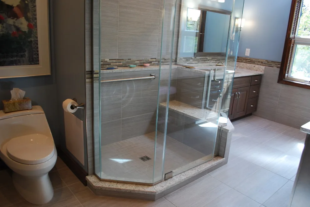 Modern Hudson Master Bathroom by Kitchen And Bath Etc. - Photo 11