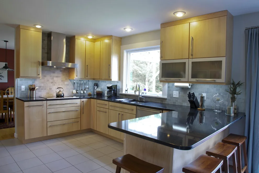 Modern Bella Maple Kitchen by Chris Van Genechten - Kitchen & Bath Design - Photo 4
