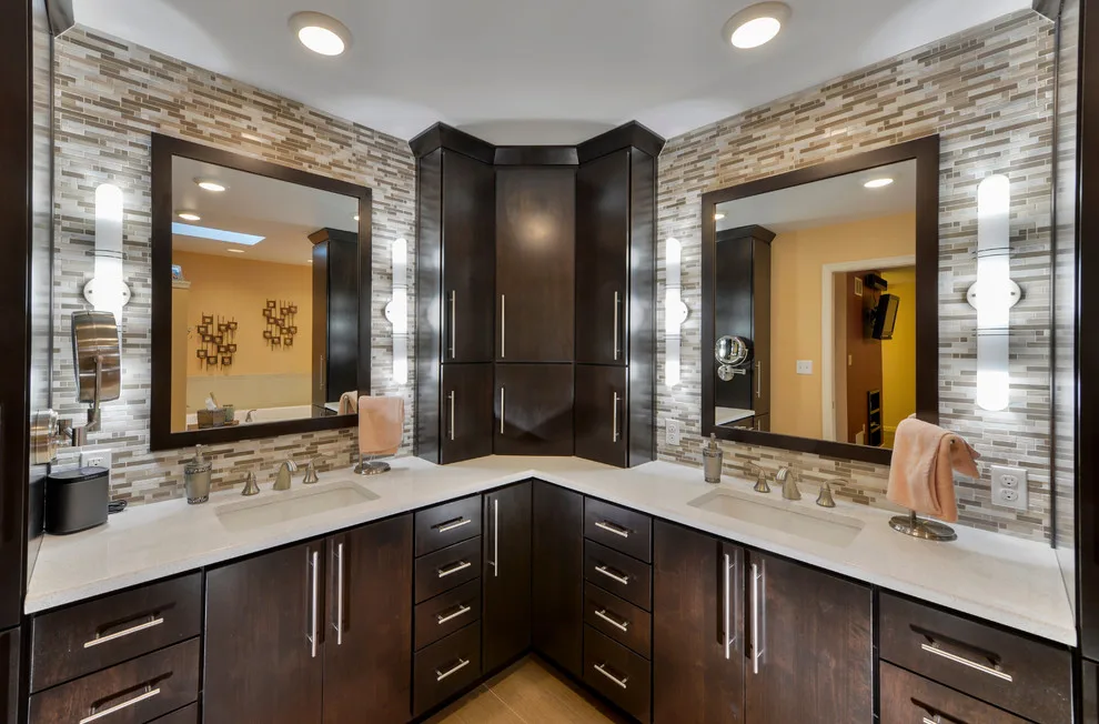 Modern Luxury Bathroom and Bedroom Suite by Excel Remodeling - Photo 5