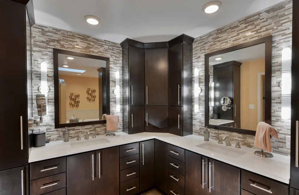 Modern Luxury Bathroom and Bedroom Suite by Excel Remodeling - Photo 6