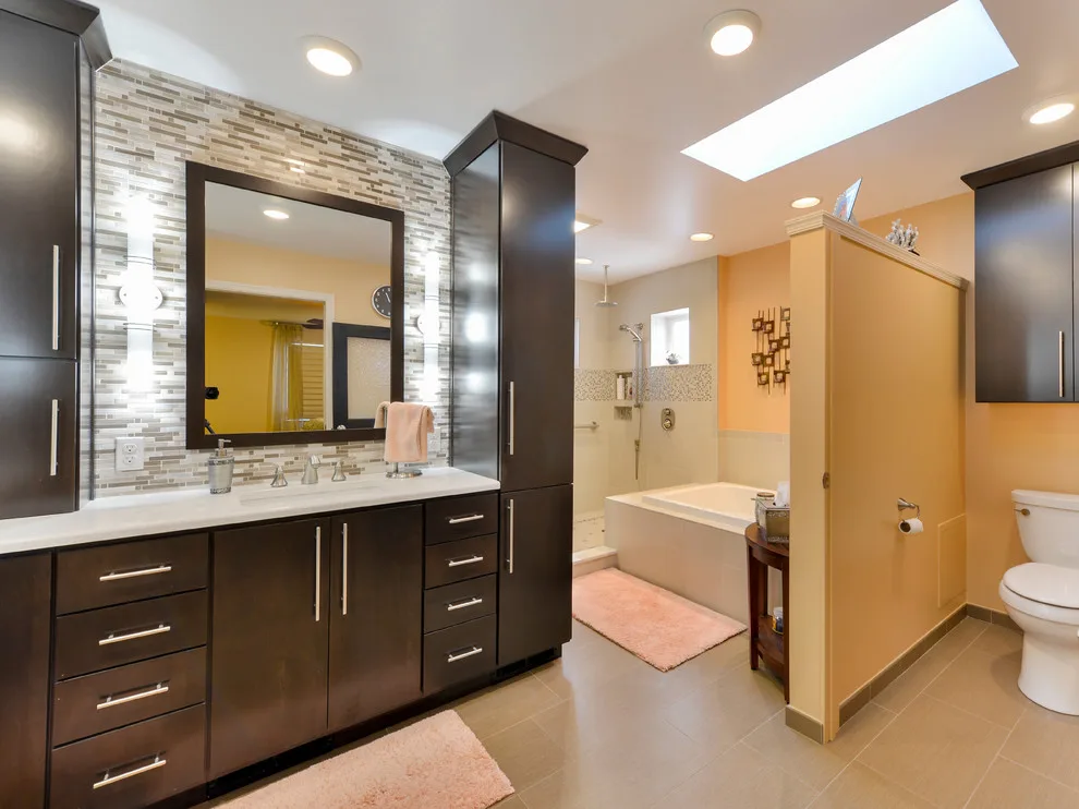 Modern Luxury Bathroom and Bedroom Suite by Excel Remodeling - Photo 26