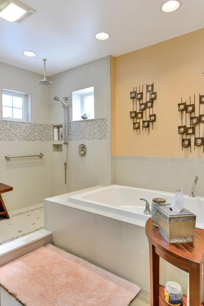 Modern Luxury Bathroom and Bedroom Suite by Excel Remodeling - Photo 18